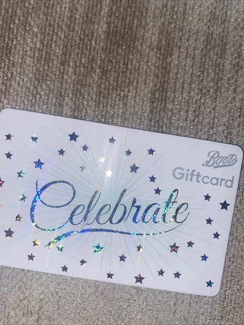 Boots gift cards £280