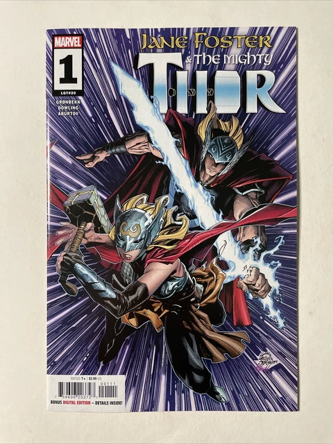 Jane Foster & The Mighty Thor #1 (2022) 9.4 NM Marvel High Grade Comic Book A