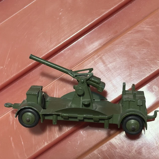 Dinky Toys Camion Lance-Fus&eacute;es Honest John &ndash; Version Pneus Crant&eacute;s, Militare Usato