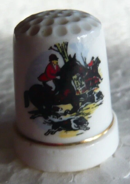 Birchcroft Dé à Coudre à Collectionner En Porcelaine - Poster De Voyage