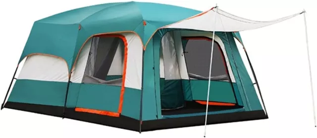 4-6 person Large camping Tent Living Area Bedroom 2 layer