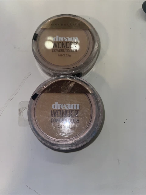 2 Pack Maybelline New York Dream Wonder Powder Makeup Natural Beige 0.19 oz #70