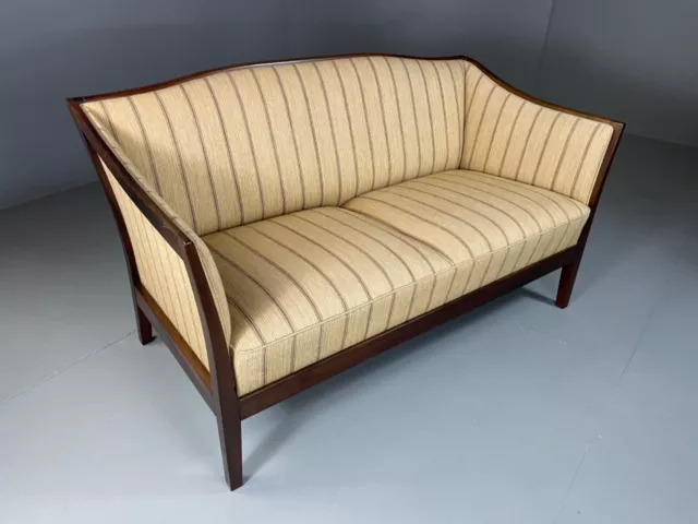 EB5221 Vintage Danish Empire Style 2 Seat Sofa. 1970s Reproduction V2SS 2