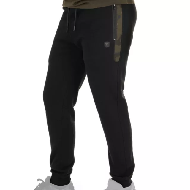 Fox Black / Camo Jogger - Angelhose, Angelbekleidung, Kleidung, Jogginghose