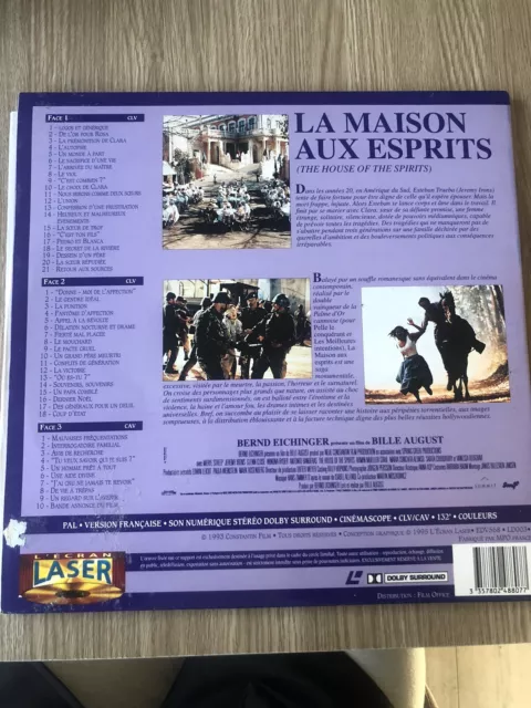 La Maison Aux Esprits Glenn Close Claserdisc Laser Disc Français Only 1 On Ebay 3