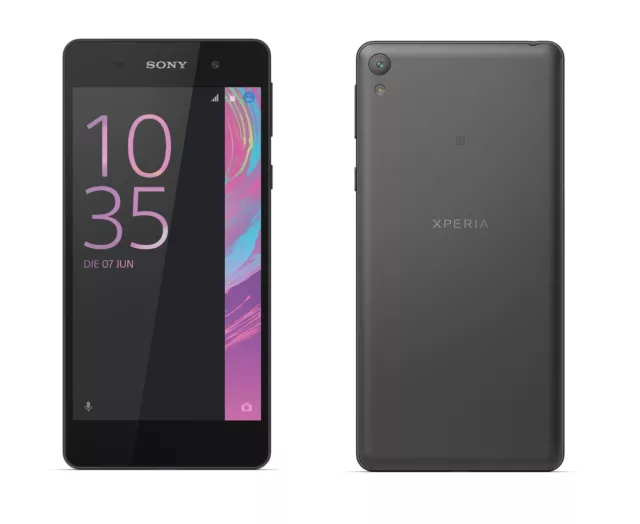 Sony XPERIA E5 in Black handy manichino trappola - oggetti di scena, decorazione, pubblicità, motivo