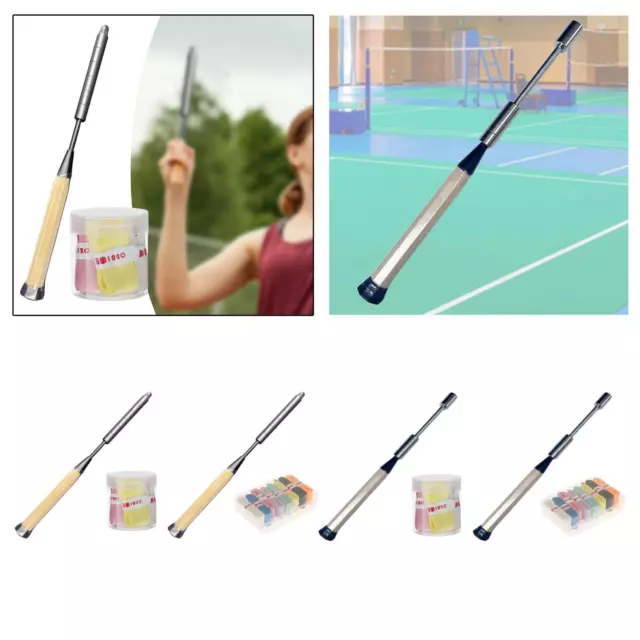 Badmintonschläger Schwungtrainer mit rutschfestem Griffband, tragbare Badminton
