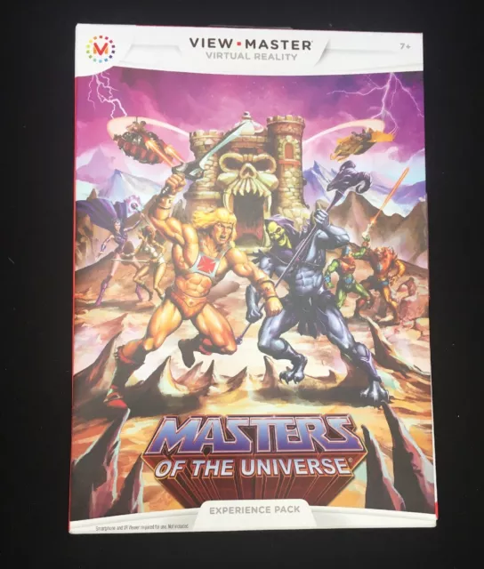 View Master Virtual Reality Masters Of The Universe Experience Pack