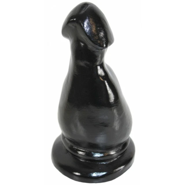Plug Anal Hardtoys - 18 Cm X 8 Cm - Noir - Sextoy Neuf