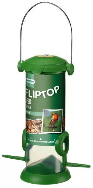 Alimentatore flip top semi Wild Bird di Gardman