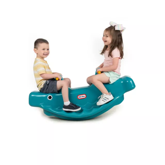 Whale Teeter Totter Kids Seesaw Indoor Outdoor Playground Play HOT 2