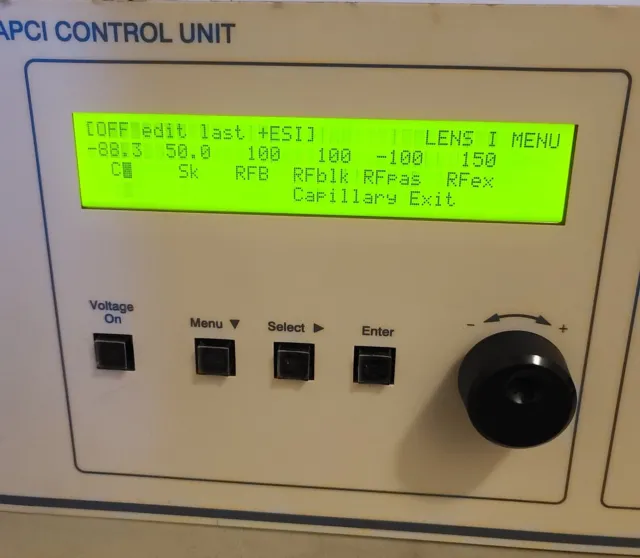 Burker API 1600 ESI/APCI Control Unit 3