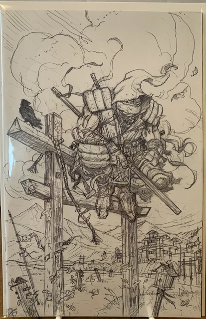 TMNT LAST RONIN LOST YEARS #1 DOONEY SKETCH VARIANT NM+ In Hand! CGC Worthy!