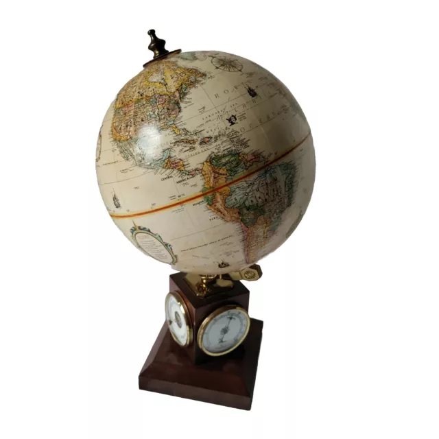 Replogle 9" Globe World Classic Series, Barometer, Hygrometer, (No Thermometer)