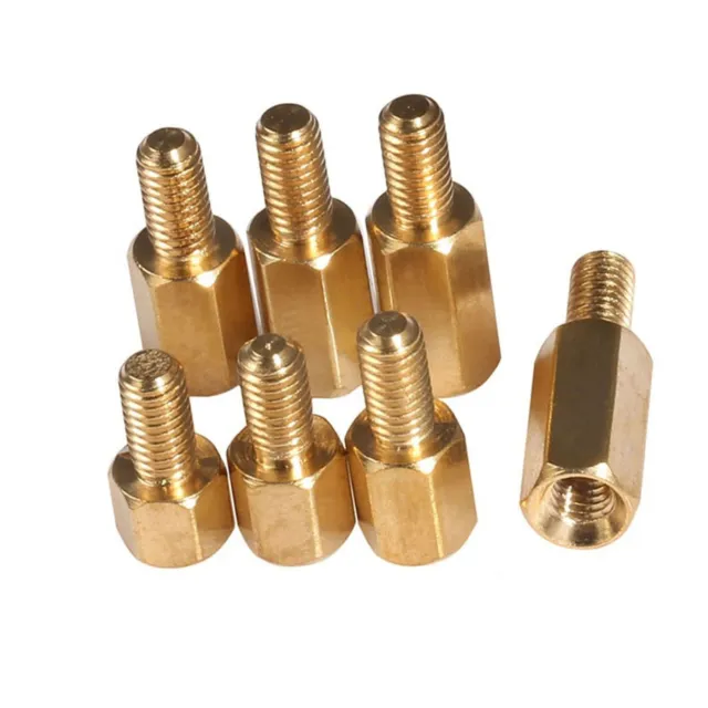 M3 Male to Female threaded Hex PCB Spacer Hex Brass Standoff Screw Standoff Bolt