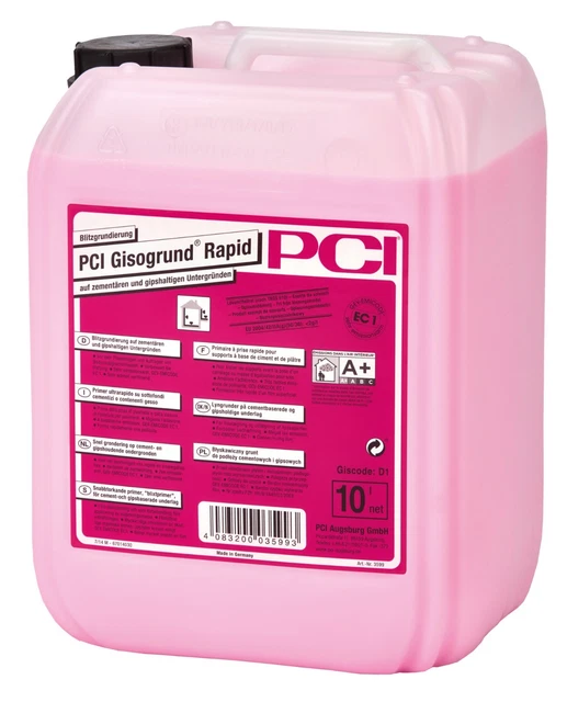 PCI Gisogrund Rapid rosa Blitzgrundierung 10 l Art.-Nr. 3599/3 - Fliese in Rot f