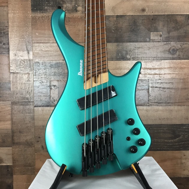 IBANEZ EHB1005SMS BASS Guitar Emerald Green Metallic Matte Gig Bag Free