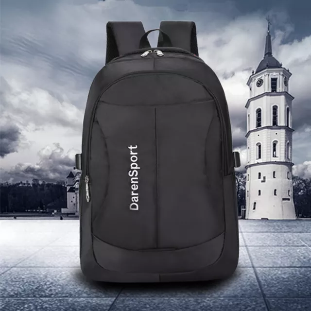 Men's Women's Large Capacity Backpack Oxford Laptop Notebook School Travel Bag 3