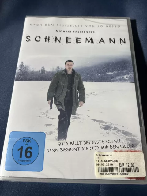Schneemann (2018) - Michael Fassbender - DVD Neu & Originalverpackt @G12