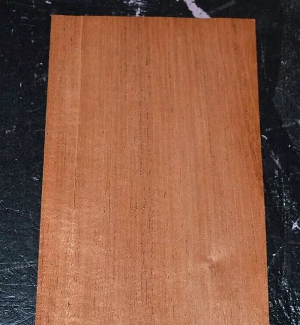 Honduran Mahogany Raw Wood Veneer Sheet 4.5 x 76 inches 1/42nd     4495-36