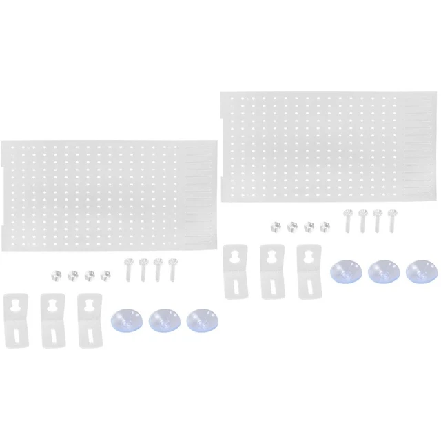 2 Sets Acrylic Fish Tank Divider Aquarium Board Clear Dividers