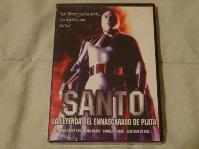 Santo: La Leyenda del Enmascarado de Plata (DVD totalmente nuevo) El Hijo Del Santo