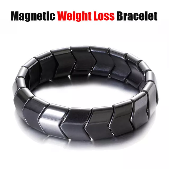 Magnetic Healing Therapy Arthritis Bracelet Hematite Weight Loss Pain Relief