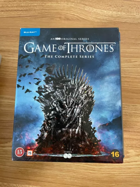 Game of Thrones Staffel 1-8 Box (Blu-Ray, 2019, 33 Discs)