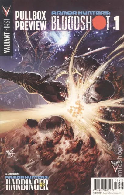 Valiant First Pullbox Preview #3 FN 2014 Stock Image