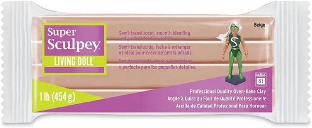 Super  Living Doll Beige, Premium, Non Toxic, Soft, Sculpting Modeling P