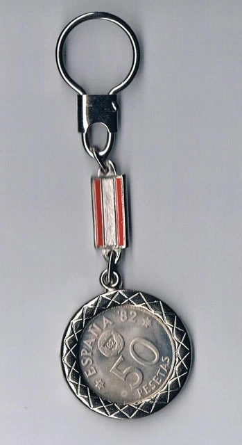 Llavero de Naranjito Mundial 1982 bandera paña de segunda mano por 7