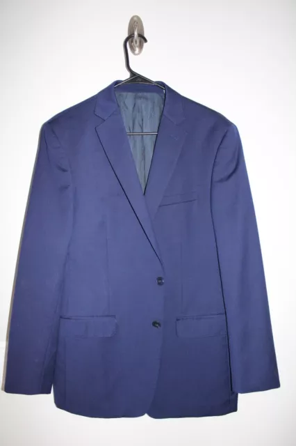 ROYAL BLUE MICHAEL KORS 100% WOOL SPORT COAT sz 42R blazer / suit jacket