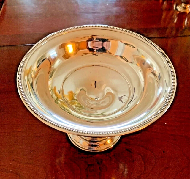 Rare, Antique, Sterling, Whiting Pedestal Candy Dish 6 x 4 1/2 inches 😻