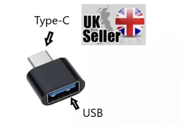 Type C to USB Adapter 3.0 USB-C 3.1 Male OTG A Female Data Connector Converter