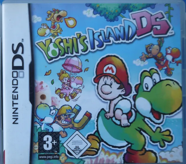 Nintendo DS Spiel Yoshi's Island, mit Anleitungsheft