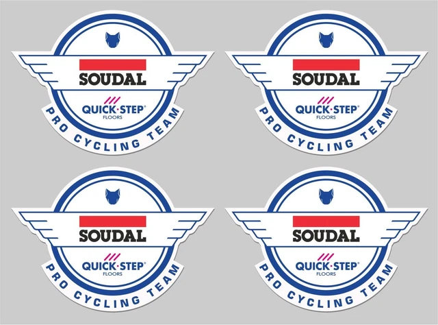 SOUDAL Quickstep Pro Radsport Team Aufkleber - S-WORKS, Asphalt spezialisiert