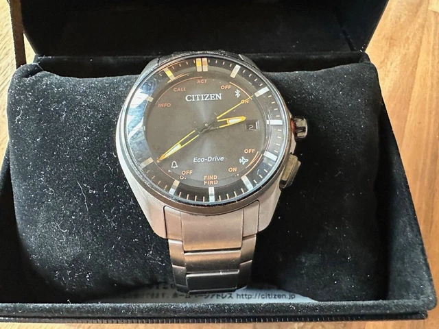 CITIZEN ECO-DRIVE BLUETOOTH BZ4004-57E Super Titanium Model Watch