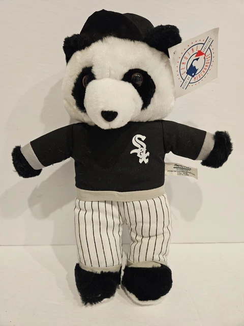 CHICAGO WHITE SOX Plush Bear Vintage 1990's New With Tags Play by