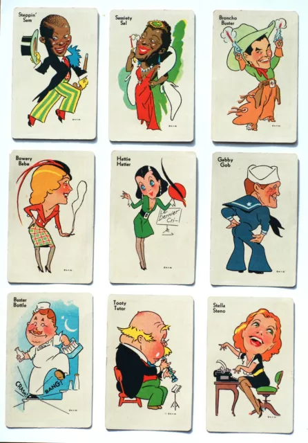 1932/34 'GAME OF OLD MAID' card game. Whitman Publishing Co. USA.