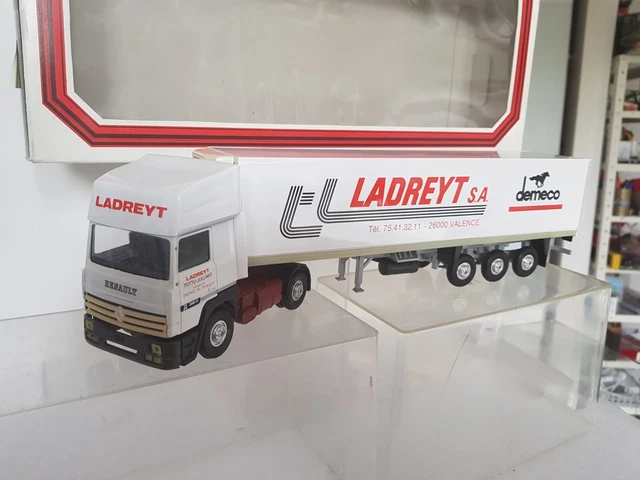 Camion Jouet Kenworth Noir à L'échelle 1/43 - Marque Eligor, Modèle 2019, Occasion, Fabrication Française