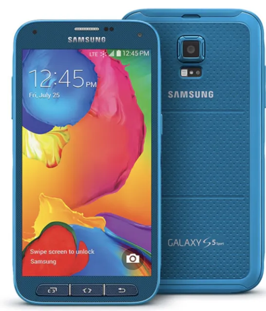 Samsung Galaxy S5 Sport SM-G860 - 16GB - Electric Blue (Unlocked) Smartphone