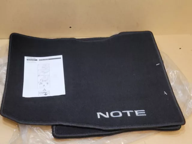 Genuine nissan note car mats deals