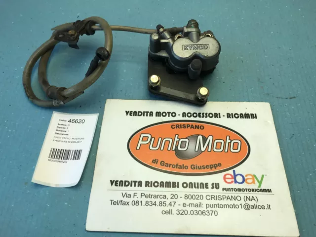 Pinza freno anteriore + tubo Kymco Like 50 2009-2017