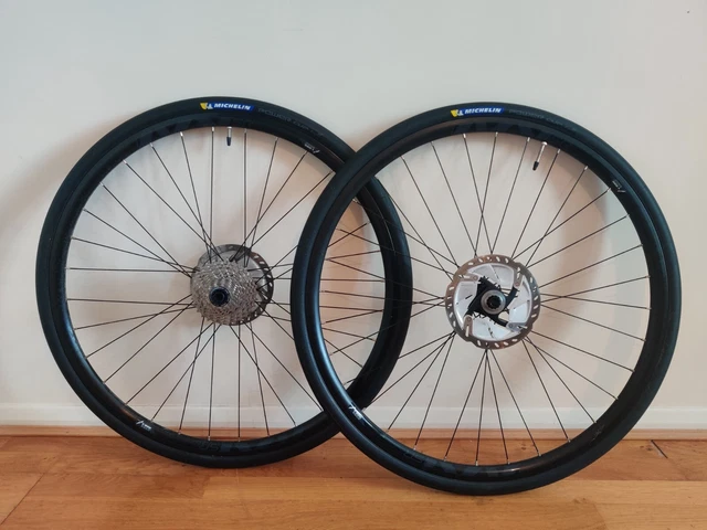 JALCO WHEELSET ROAD GRAVEL Bike Disc Wheels Michelin Tyres Shimano