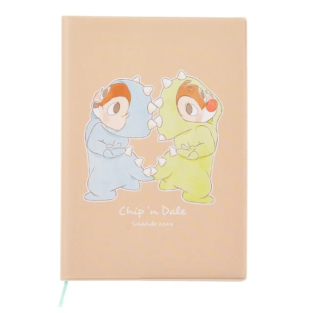 CHIP & DALE 2024 Schedule Book Monthly Disney Store Japan 22.30 PicClick