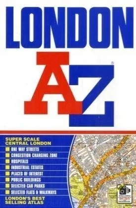 London Street Atlas (paperback) (A-Z Street Atlas), Geographers A-Z Map Company,