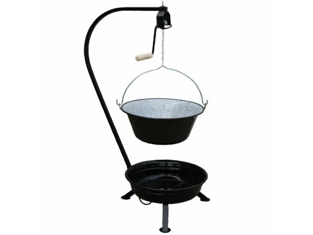 Camping DREIFUSS DREIBEIN für Grill zerlegbar Teleskop Gestell für Gulaschkessel