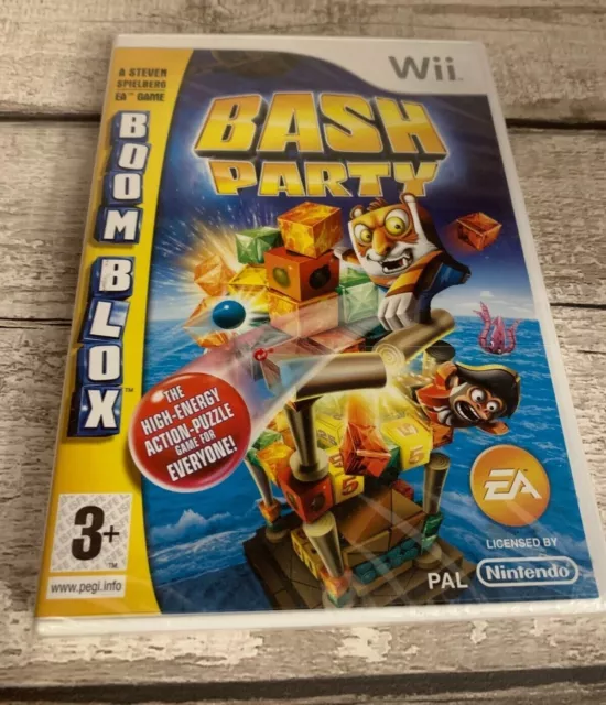 Boom Blox Bash Party Nintendo Wii UK PAL - New and Sealed