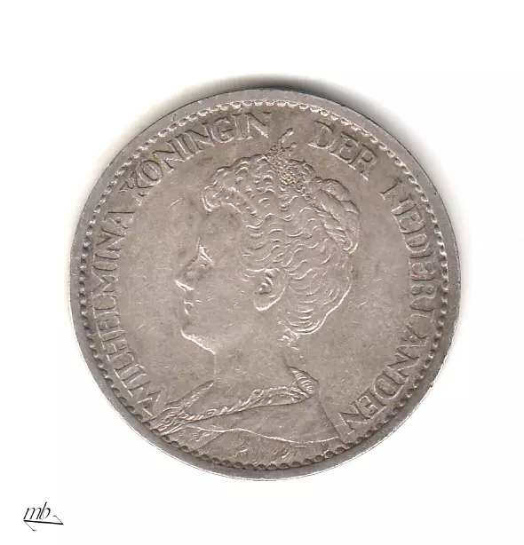 Niederlande 1 Gulden 1911 Wilhelmina  932