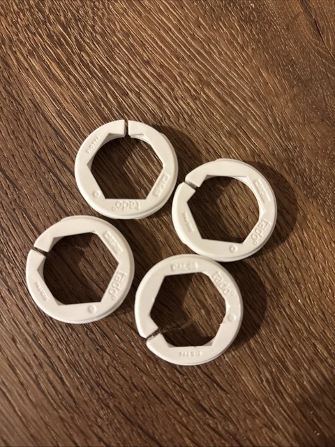 4X CALEFFI EMMETI Radiator Valve Adapter CAL-00 for Honeywell HR92 Tado ...